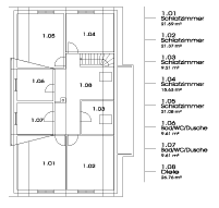 Grundriss Dachgeschoss